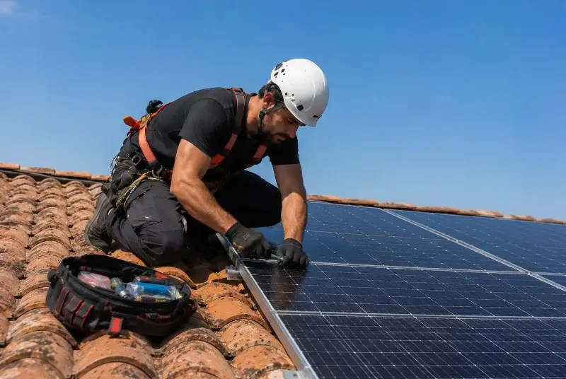 Maintenance et monitoring de panneaux solaires à Vigneux-de-Bretagne